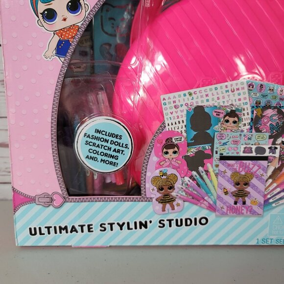 LOL Surprise! Ultimate Stylin' Studio Carrying Case Stickers 400+ Pieces NEW - Picture 5 of 11